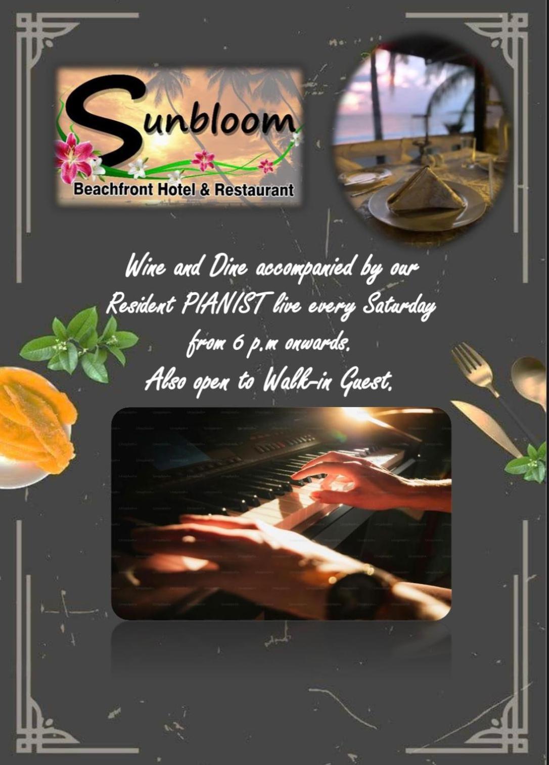 Sunbloom Beachfront Hotel And Restaurant Zambales Sinabacan المظهر الخارجي الصورة